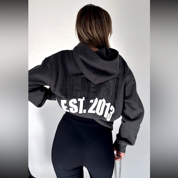 ** SOLD ** NWT White Fox Major Moves Oversized Hoodie - Picture 2 of 10